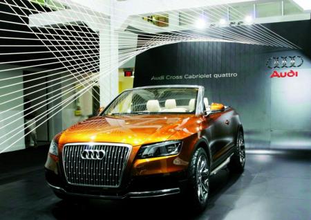 Audi Wire Frame Concept based on Cross Cabriolet Concept at Design Miami